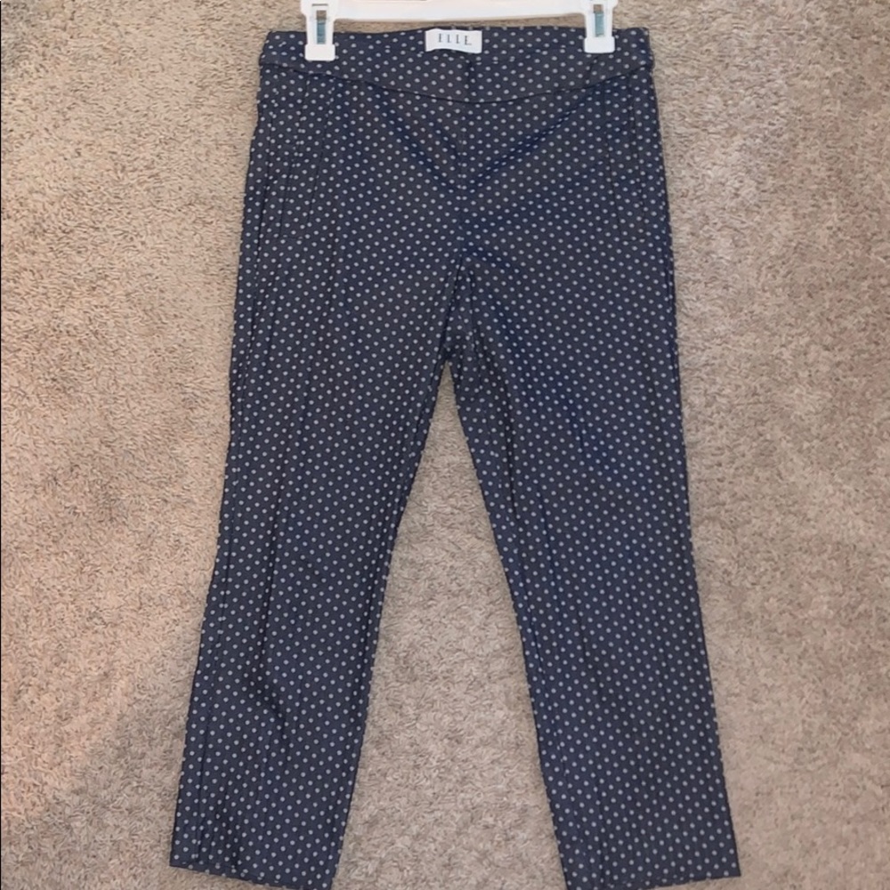 Printed dress pants